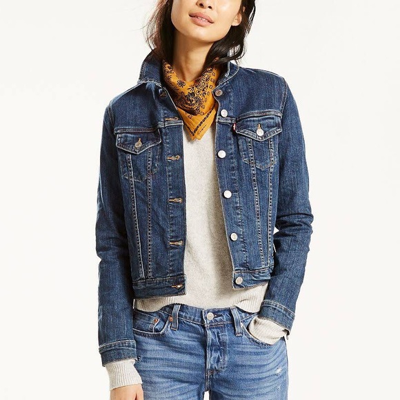 Levi Women’s Trucker Denim Jean Jacket